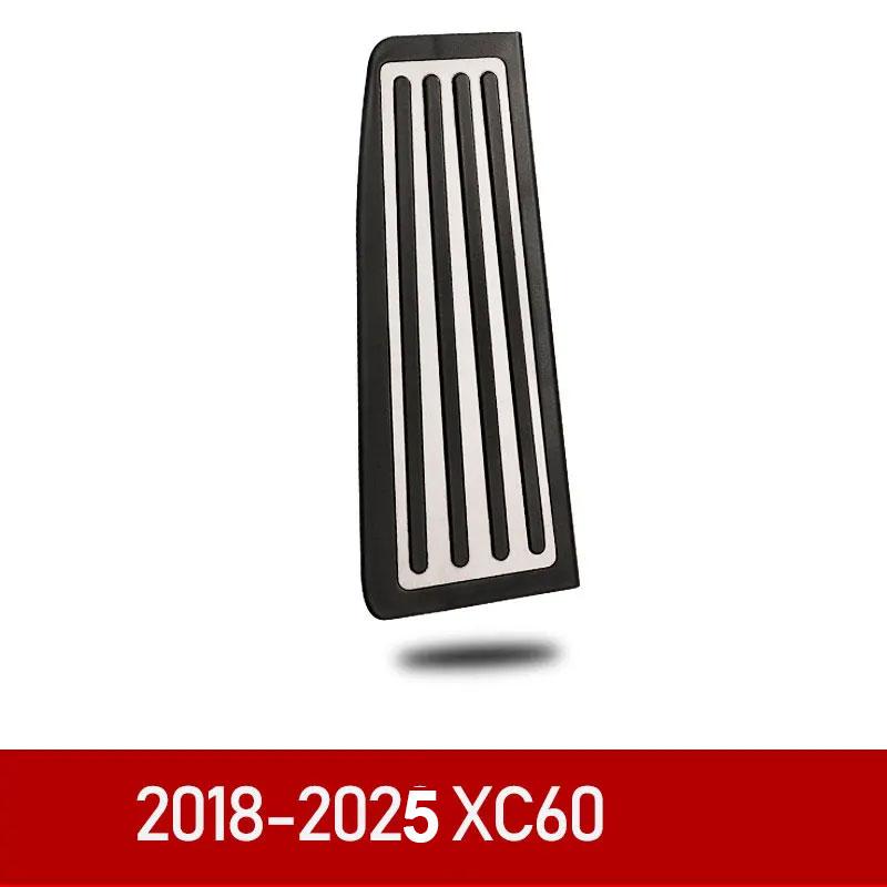 Car Accelerator Brake Pedal Footrest Pedal Plate Cover For Volvo XC60 XC90 S90 v90 s60 v60 xc40 Accessories 2022-25