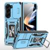 Armor Series For Samsung Galaxy Z Fold6 5G Kickstand Case Slide Lens Cover PC+TPU Phone Shell