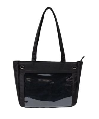 WEGO Ita Bag (Small Size) Clear Bag, Perfect for Oshikatsu, Events, Live Performances, Gifts, Women's, F, Type A, Black