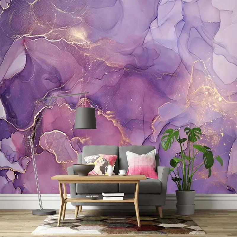 

Colored Marble 3d Mural Bedroom Living Room Sofa Tv Background Marble Wallpaper 200 cm(W) x 140 cm(H)