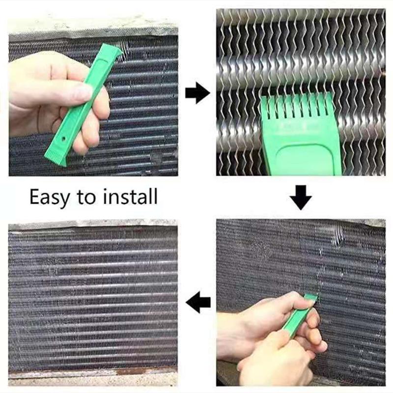 Universal-Klimaanlagen-Kühlerkondensator, Klimaanlagen-Lamellenreparaturkamm, Kühlerglätter, Reinigungswerkzeuge für das automatische Kühlsystem