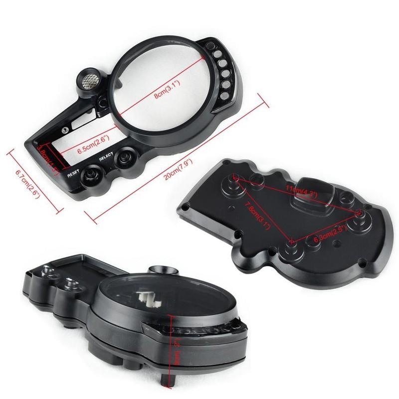 Motorrad Tachometer Geschwindigkeitsmesser Drehzahlmesser Messgerät Gehäuse Abdeckung US Version Für Yamaha YZF-R1 YZFR1 YZF R1 2002 2003 02 03
