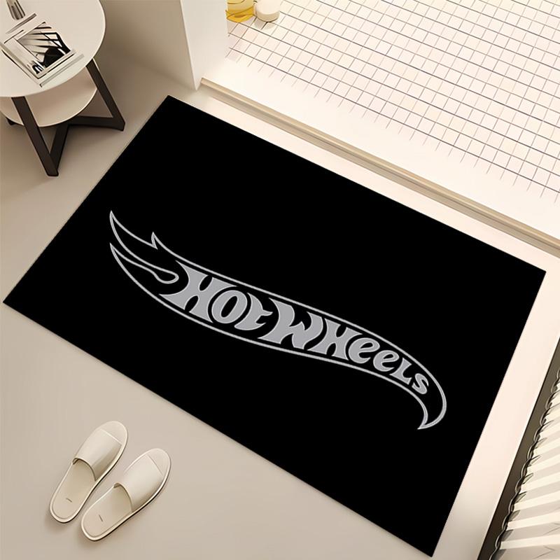 1pc Hot Wheels logo4 Print Area Rug - Soft, Washable Non-Slip Indoor Mat, Living Room, Home Office Decorative Rug,Office Decorative