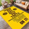 Iota Phi Theta Print Rug, Washable Floor Carpet, For Entryway Dorm Laundry Room Office Study, Home Decor Birthday Christmas Gift