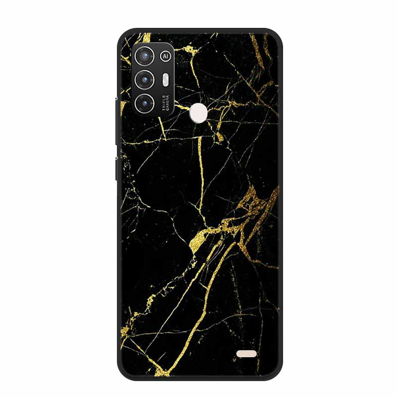 

For ZTE Blade A52 / A52 Lite Case A72 4G 5G Marble Soft TPU Silicone Phone Cover for ZTE Blade A52Lite Bumper Shockproof Shell -ZTE Blade A72 5G