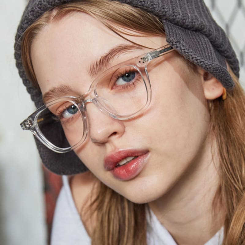 

DAYWALKER Zeiss Lens Unisex Blue Light Blocking Horn-Rimmed Glasses HARDY C17 FREE