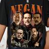 Negan The Walking Dead Graphic Tee – Lucille Bat Villain Shirt – AMC Zombie Apocalypse Merch – Gift for Horror TV Show Fan Survival Horror|