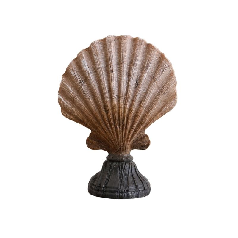 Coastal Decorative Figure with Textured Finish and Fixed Base for Bedroom Shelf and Study Display Indoors Daily Use