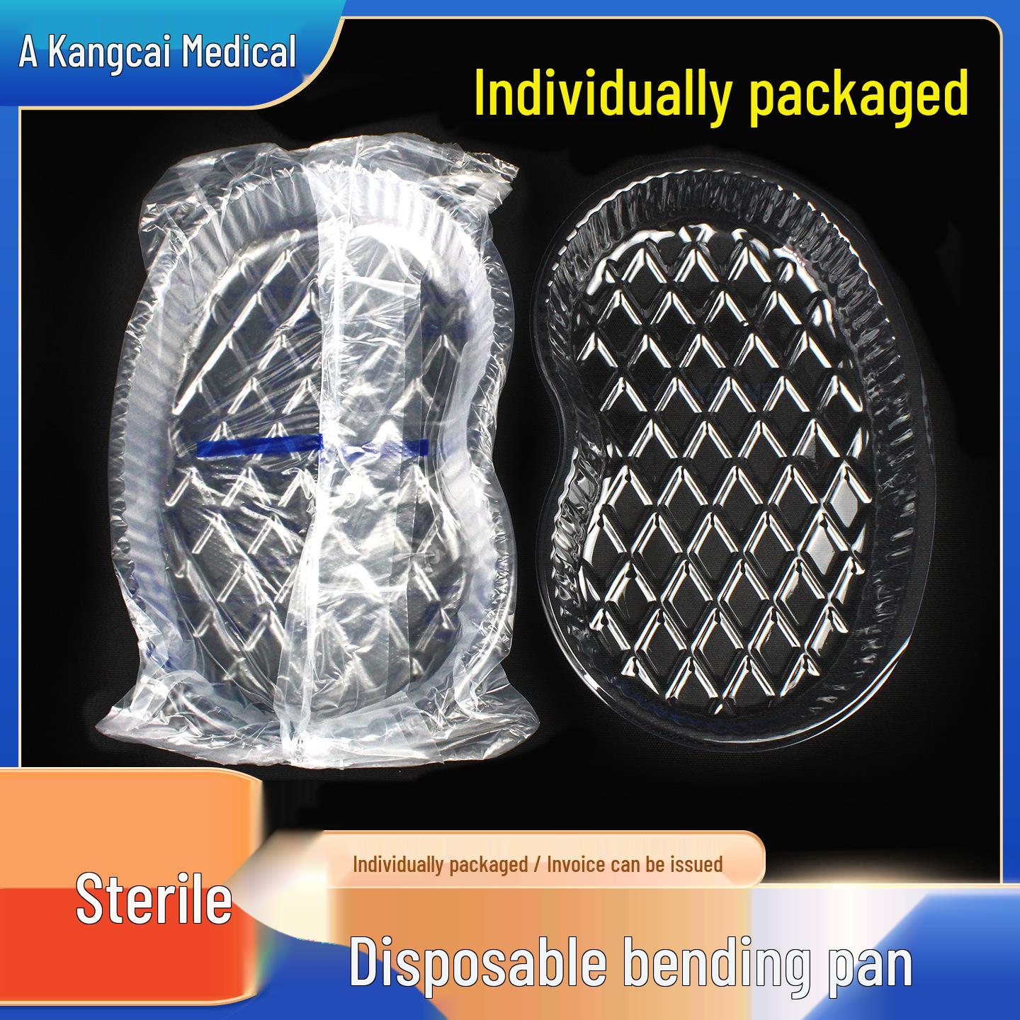 Disposable Lumbar Bending Disc Tattoo Tools: Sterile Plastic Dressing Tray