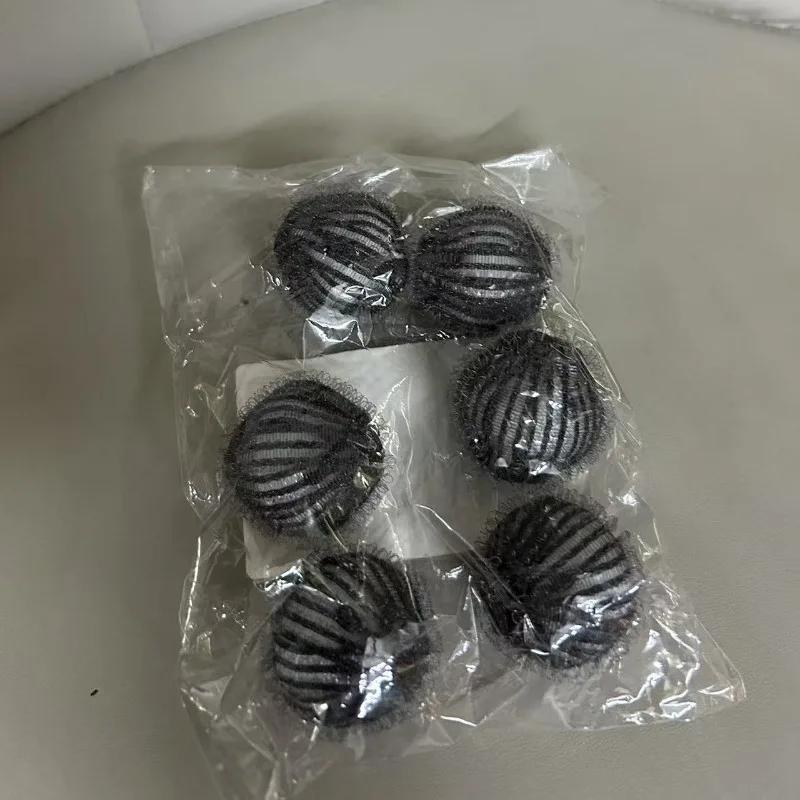 4/6PCS Anti winding Clothes Sucking Balls EnhanceFrictionForce Hair Removal BallDrumWashing MachineStickyDebris To Remove Dirt