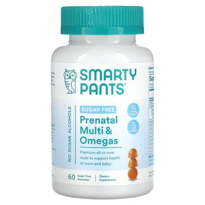 Pregnancy Multi and Omega, No Sugar, Lemon, 60 Gummies