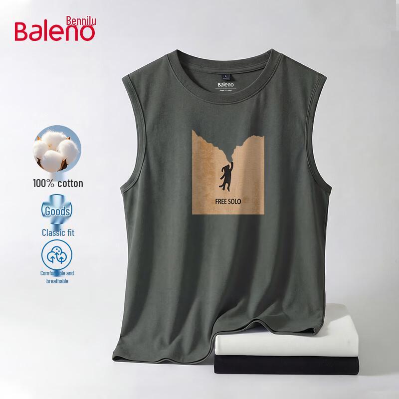 Мужская безрукавка Baleno JPB с принтом Climbing Dog из хлопка 2XL