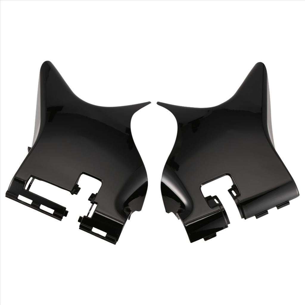 #869Q Motorcycle Neck Cover Side Frame Guard Fairing Guard Protector for Honda Shadow VT600 VT VLX 600 STEED 400 (black)
