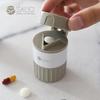 Children's Pill Splitter, Grinder & Crusher: Japanese Medicine Cutter & Pill Box