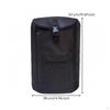 StairClimbing Trolley Bag Black Shopping Carrier Rectangular