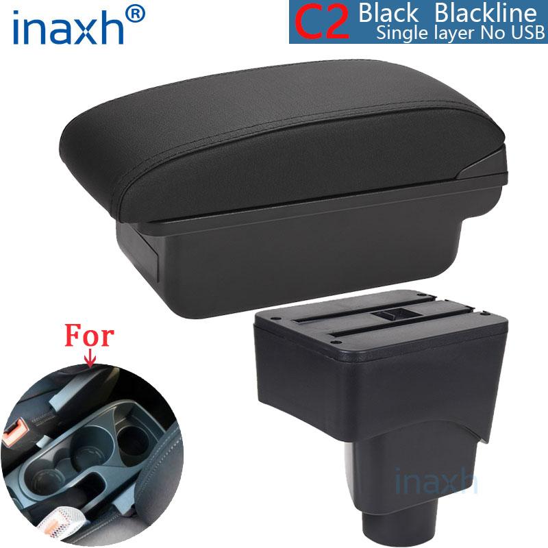 For FORD EcoSport Armrest Box 2013-2017 For Ford EcoSport Car Armrest Storage Box Arm Car Accessories Retrofit Parts Interior