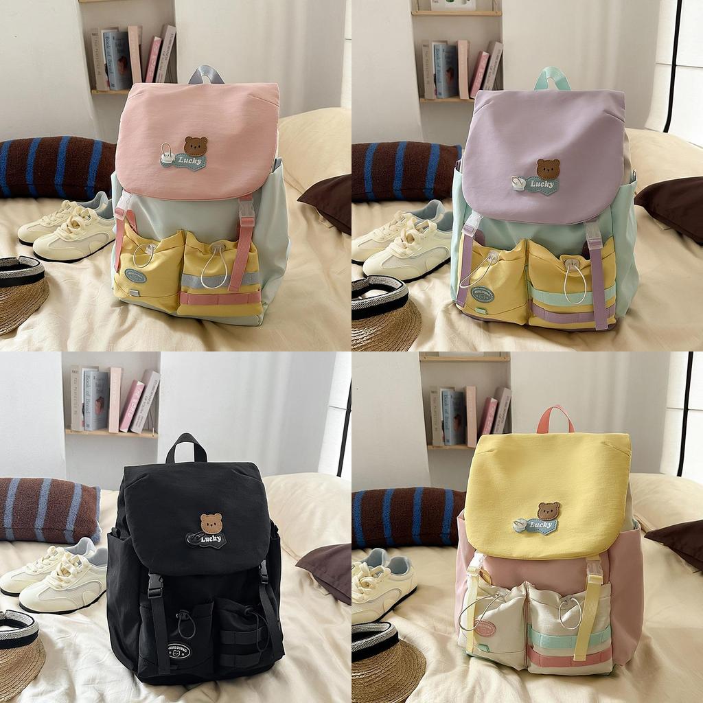 Stylish Japanese Collapsible Backpack With Waterresistant Nylon For Travel And School Use