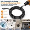 Steel Drain Snake Flexible Spring Pipe Cleaning Cable New Spring Drain Auger  Sink Maintenance