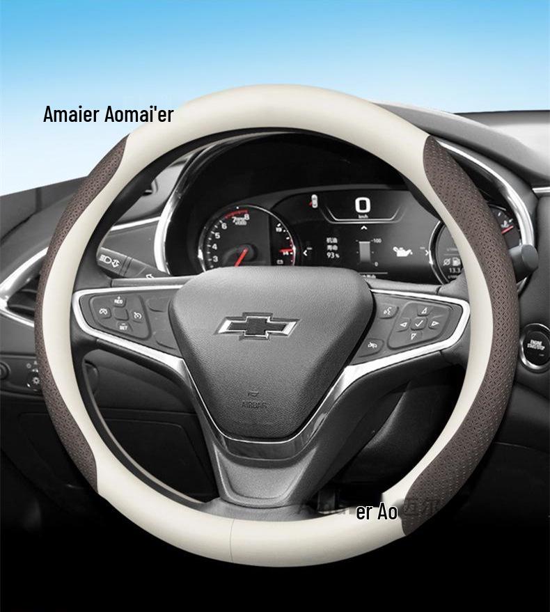 Chevrolet Cavalier, Cruze, Orlando, Malibu XL, Equinox, Trax Genuine Leather Steering Wheel Cover