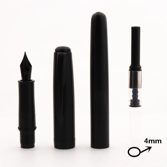 2023 Luxury Fountain Pen Quality Jinhao 75 Metal Black Red Fountain Pen Financial Office Student School Stationery Ink Pen