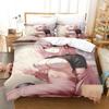 3D Anime New Gotou Hitori Printed Bed Set Duvet Cover Pillowcase Bedding Set Bed Linen Sheet Quilt Cover Full Queen King Size