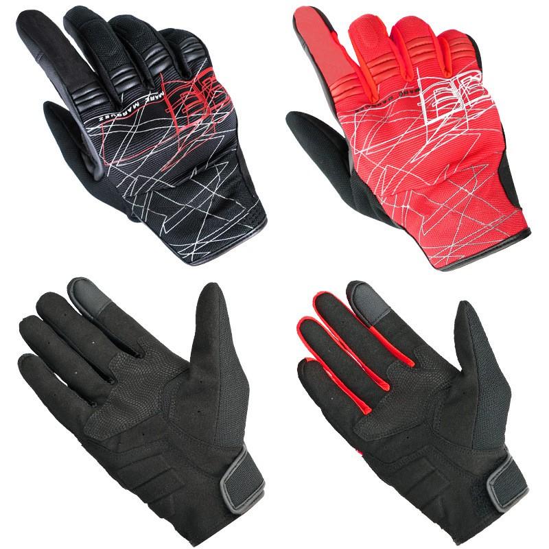 Motorcycle Gloves Men Women Safety Riding Gear Breathable Anti-Slip Full Finger Protective Cycling Summer All