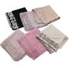 Chiffon Embroider Scarf Elegant Headscarf Shawl Versatile Ramadan Shawl  Women Headwear