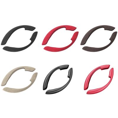 Premium Microfiber Steering Wheel Cover Protector For Cars And Motorcycles Anti Slip All Season Comfortable Driving 2pcs
