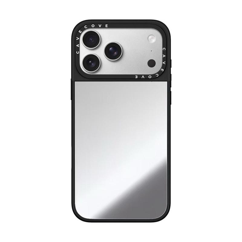 

Solid Color MagSafe Transparent Mirror Case for iPhone 17 Pro Max - Drop-proof Makeup Mirror iPhone 13 Pro Max