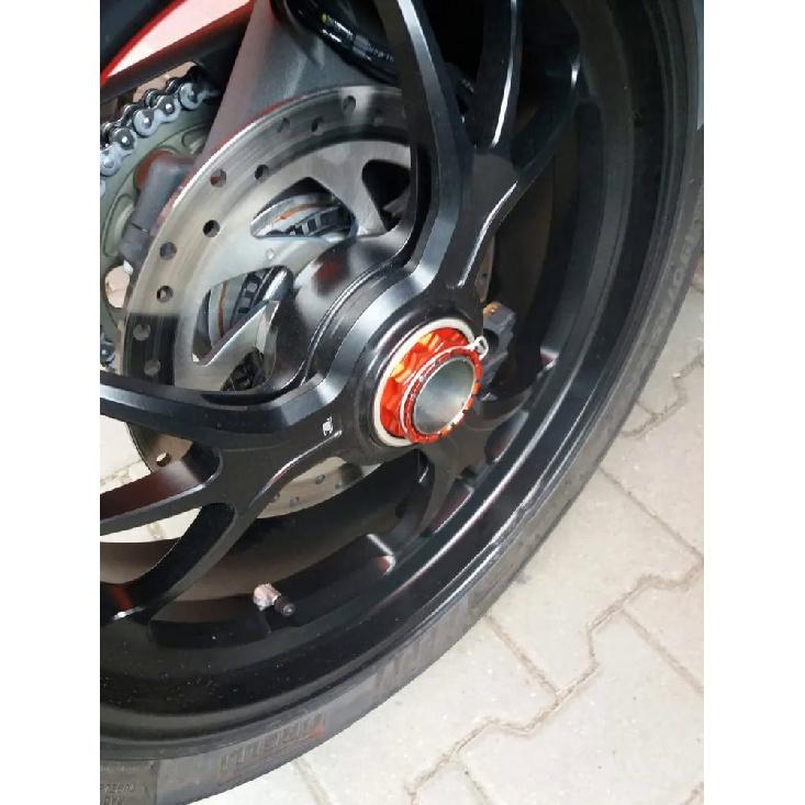 Pentru Ducati V4 1098 1198 1199 1299 Panigale Multistrada 1200 Diavel Streetfighter/S Piuliță din aluminiu pentru axul roții din spate a motocicletei