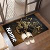 Custom Name Personalized AEK Athens FC Print Carpet, Versatile Home Decor Rug, for Playroom, Apartment, Balcony, Entryway, Hallway Gift