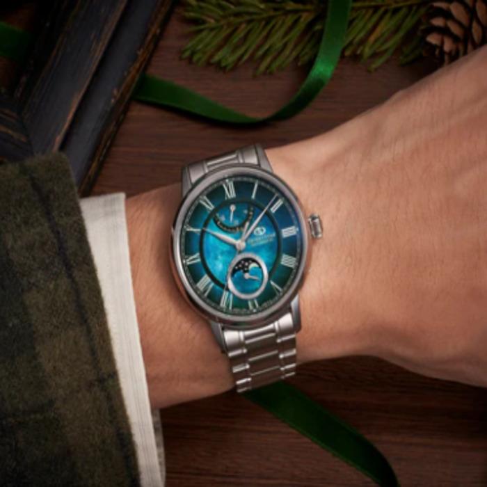 ORIENT STAR Montre-bracelet Japon Édition Officielle Limitée M45 F7 Mécanique Phase de Lune RK-AY0114A