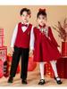 Children's New Year's Hanfu Dance Costume - Tang Suit Style Dress for Kindergarten Ceremony