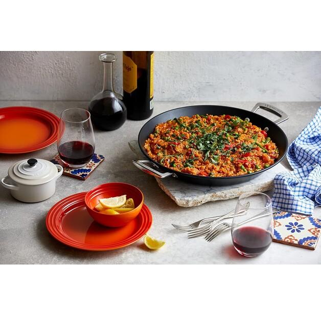 Aluminum Paella Pan with Non-stick Coating Le Creuset 32 Cm (52101320010101)