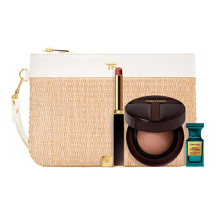 

Tom Ford Makeup Set With Cosmetic Bag Lipstick 152+Foundation 07+Perfume4ml+Cosmetic Bag