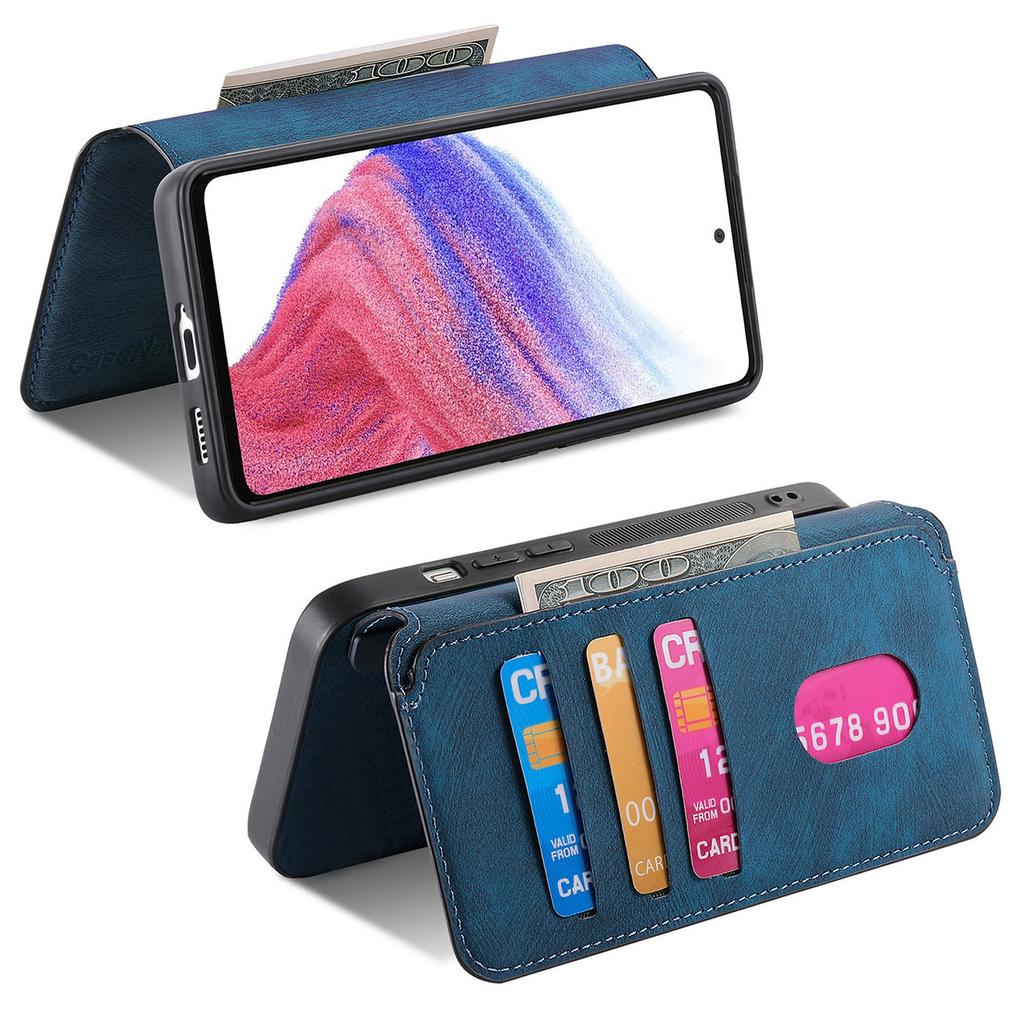 For Motorola Moto G15 4G Magnetic Case CASENEO Detachable Leather Phone Wallet Cover