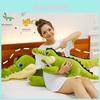 Ultra Soft Plush Crocodile Pillow Toy Adorable Animal Stuffed Doll For Girls