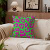 Art Outline Leopard Cushion Cover Cushion Cover Set 4Pcs 50X50 45X45 40X40 Pillowcase Decorative Sofa Home Decor