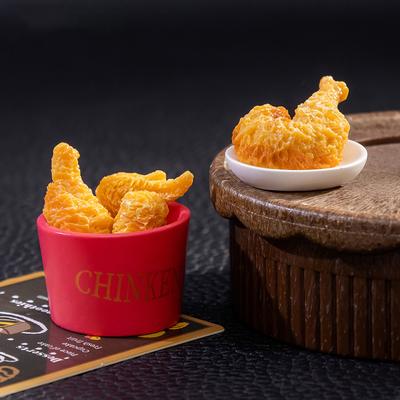 Creative Simulation Fried Chicken Scene Ornaments Funny Simulation Food Small Ornaments Home Diy Decoration Resin Ornaments