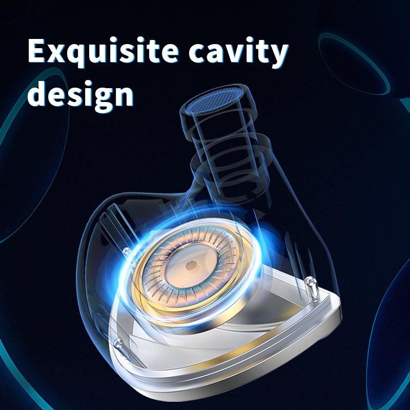 QKZ Hi6T Динамическая проводная гарнитура HiFi Bass 3,5 мм Наушники с HD-микрофоном Наушники с шумоподавлением для звонков и громкой связи