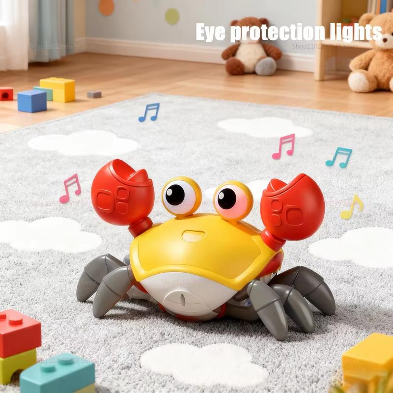 

Interactive Crawling Crabs Toy for Babies Toddlers Music Dancing Sensory Learning Gifts Baby Educational Fun Sensor Motion Toys
