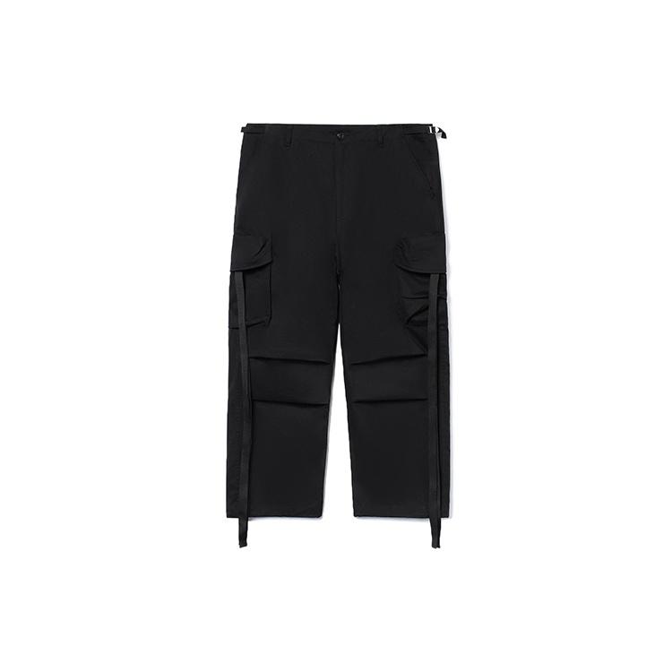 Li-Ning Counterflow Loose Fit Cargo Pants  Black  Men s AKXR601-2 M