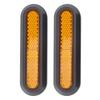 Scooter Rear Wheel Decorative Cover Reflective Strip with Screws for Xiaomi M365 PRO PRO2