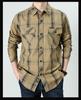 2024 Men's Winter Fleece-Lined Plaid Shirt – Plus Size, Long Sleeve, Casual Cotton Trendy Shirt