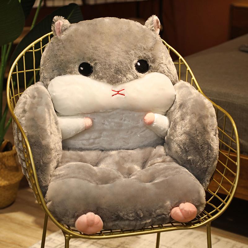 Thickened Semi-Enclosed Seat and Backrest Cushion for Office, Student, and Dining Chairs