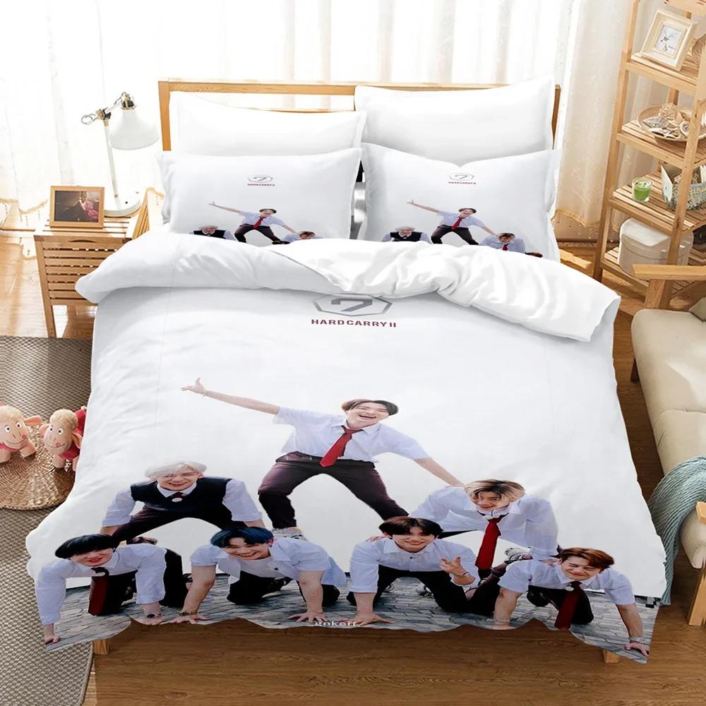 3D Druck Kpop GOT7 Bettwäsche Set Einzelbett Twin Doppelbett Queen King Cal King Größe Bettwäsche Set