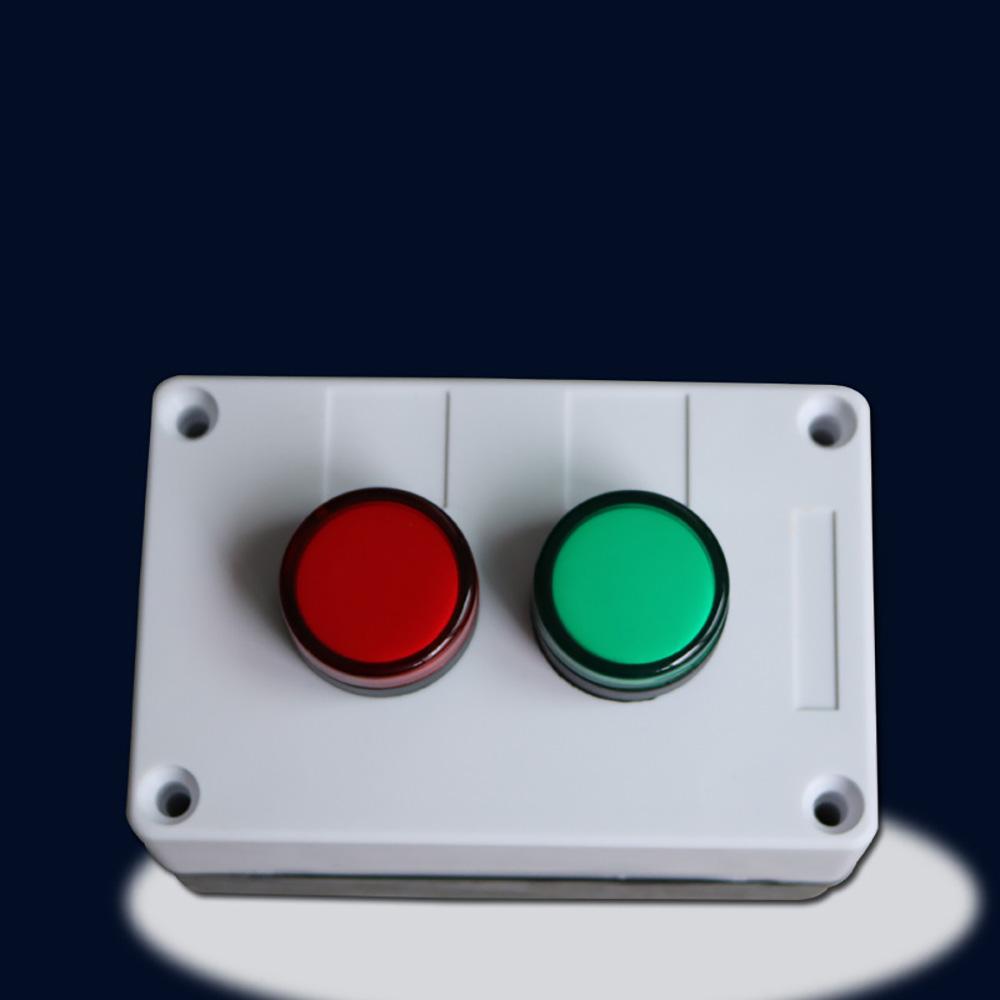 1× Start Stop Push Button Station Switch Remote Motor Solenoid Button Switch Box