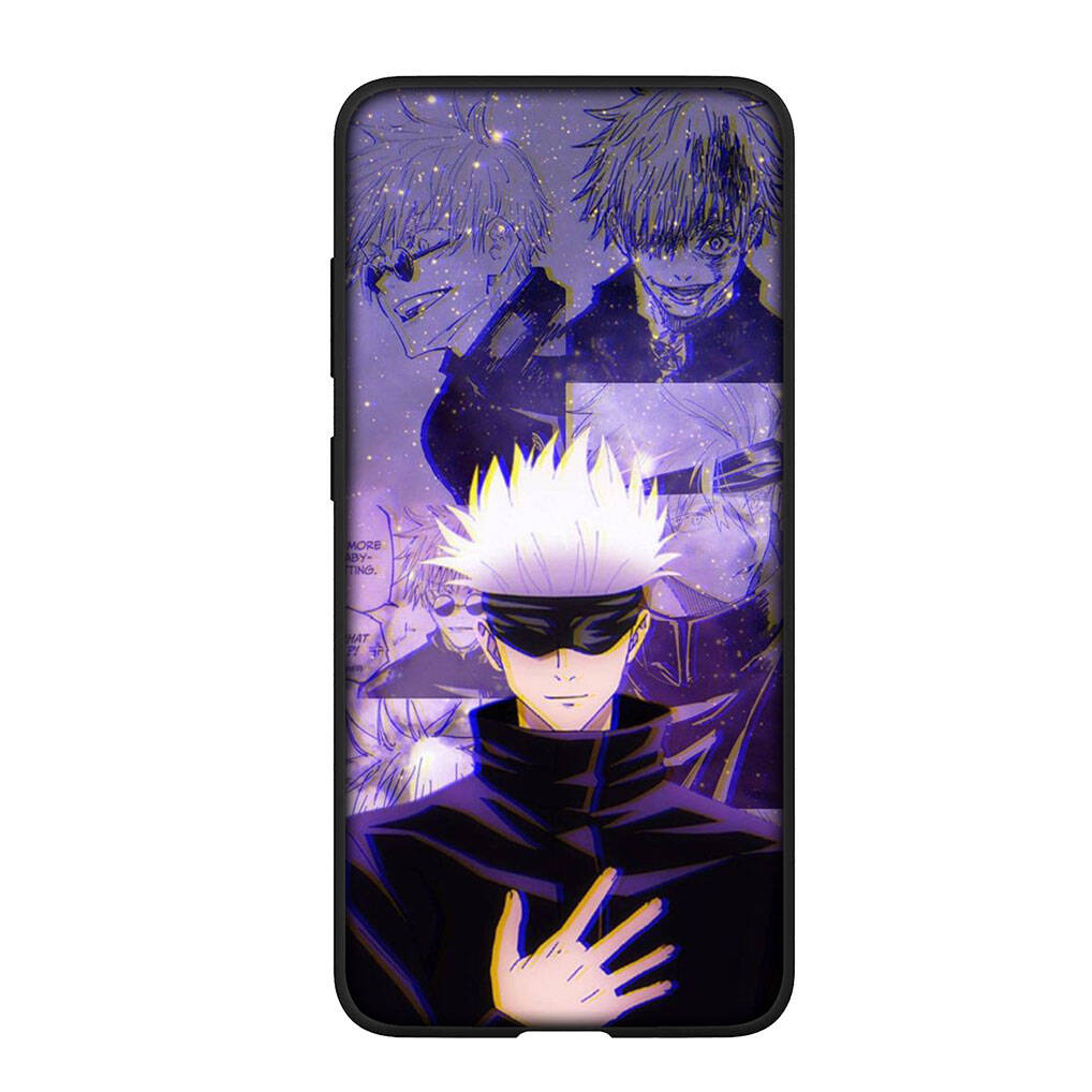 for iPhone 17 15 Xiaomi Poco F7 F8 X7 X6 C85 C75 C71 M8 Redmi Note 14 13 12 11 Pro Max 14C 13C 15C A3 A4 Phone Case Cartoon Jujutsu Kaisen Gojo Satoru