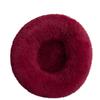 Nice Quality Drop Shipping Cute Animal Fluffy Dog Bed Premium Plush Donut Calming Bed for Pet