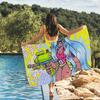 Singer G-goreshit Anime girl cute Towel Quick Drying Beach Towels Are Suitable For Swimming Pools Camping Yoga And The Gym